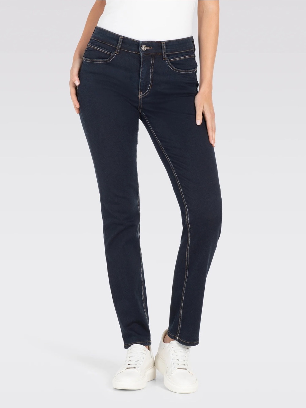 Levi's Women's Jeans Slim Straight Dark Navy Demi Curve